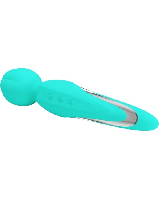 Pretty Love Flirtation PRETTY LOVE - WALTER VIBRATOR WAND AQUA GREEN