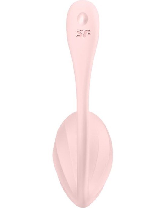 Satisfyer Partner SATISFYER - RIBBED PETAL G POINT REMOTE CONTROL STIMULATOR ROSE FREE APP