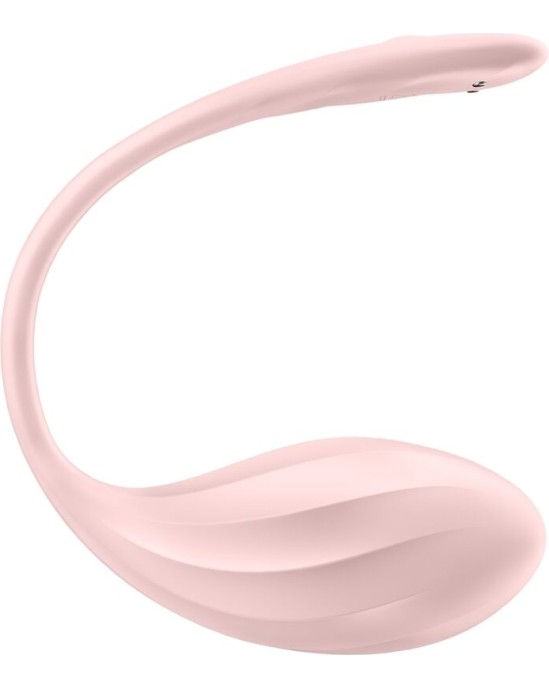 Satisfyer Partner SATISFYER - RIBBED PETAL G POINT REMOTE CONTROL STIMULATOR ROSE FREE APP