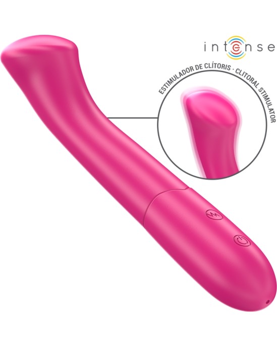 Intense Fun INTENSE - PATY VIBRATOR 19 CM FLEXIBLE 10 VIBRATIONS MODEL 2 PINK