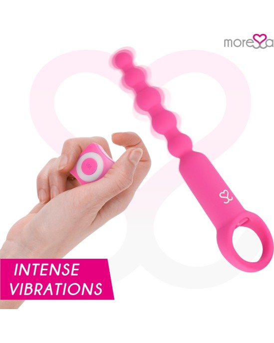 Moressa RONIE REMOTE CONTROL ANAL PLEASURE PINK