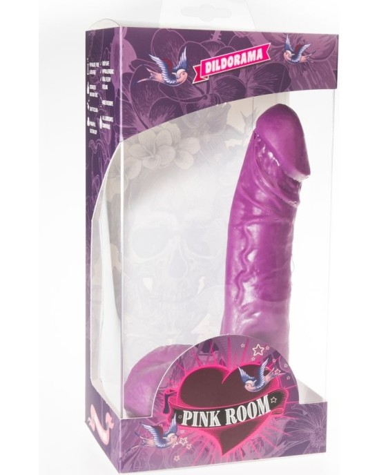 Pink Room EBAN REALISTIC DILDO PURPLE 19 CM