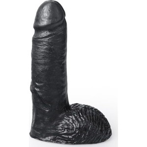 Hung System DILDO BLACK COLOR MARCEL 17 CM