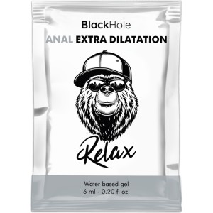 Black Hole WATER BASED GEL EXTRA DILATATION 6 ML SINGLE DOSE