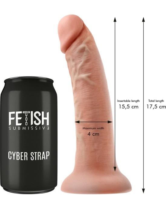 Fetish Submissive CYBER STRAP - HARNESS WITH DILDO AND BULLET REMOTE CONTROL WATCHME S TECHNOLOGY
