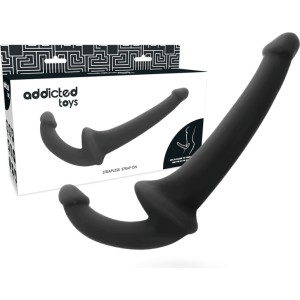 Addicted Toys DILDO WITH RNA S WITHOUT SUBJECTION BLACK