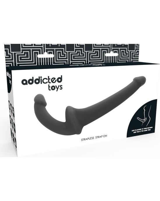 Addicted Toys DILDO WITH RNA S WITHOUT SUBJECTION BLACK