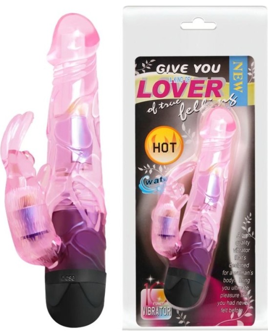 Baile Vibrators BAILE - GIVE YOU LOVER VIBRATOR WITH PINK RABBIT