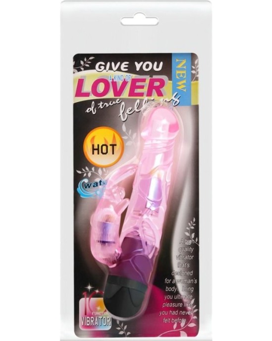 Baile Vibrators BAILE - GIVE YOU LOVER VIBRATOR WITH PINK RABBIT