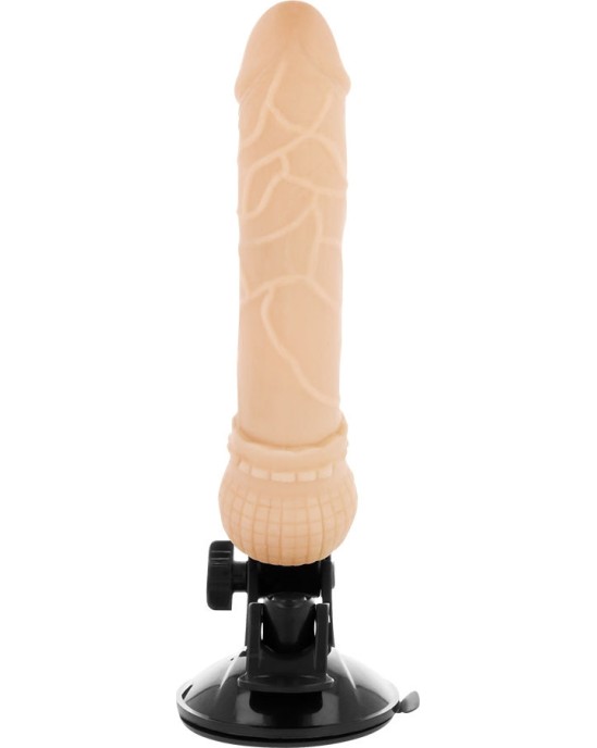Basecock REALISTIC VIBRATOR REMOTE CONTROL FLESH 19.5 CM -O- 4 CM