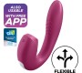 Satisfyer Connect SATISFYER - SUNRAY STIMULATOR AND VIBRATOR APP RED
