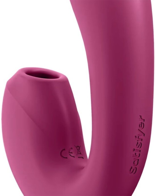 Satisfyer Connect SATISFYER - SUNRAY STIMULATOR AND VIBRATOR APP RED