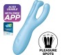 Satisfyer Connect SATISFYER - THREESOME 4 VIBRATOR APP BLUE