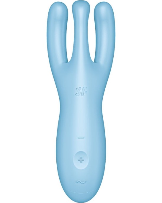 Satisfyer Connect SATISFYER - THREESOME 4 VIBRATOR APP BLUE