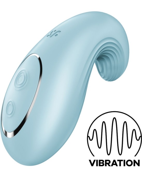 Satisfyer Layons SATISFYER - DIPPING DELIGHT LAY-ON VIBRATOR BLUE