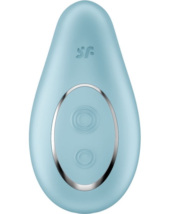 Satisfyer Layons SATISFYER - DIPPING DELIGHT LAY-ON VIBRATOR BLUE