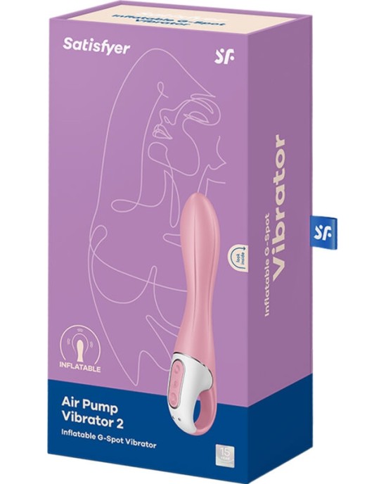 Satisfyer Vibrator SATISFYER - AIR PUMP VIBRATOR 2 PINK
