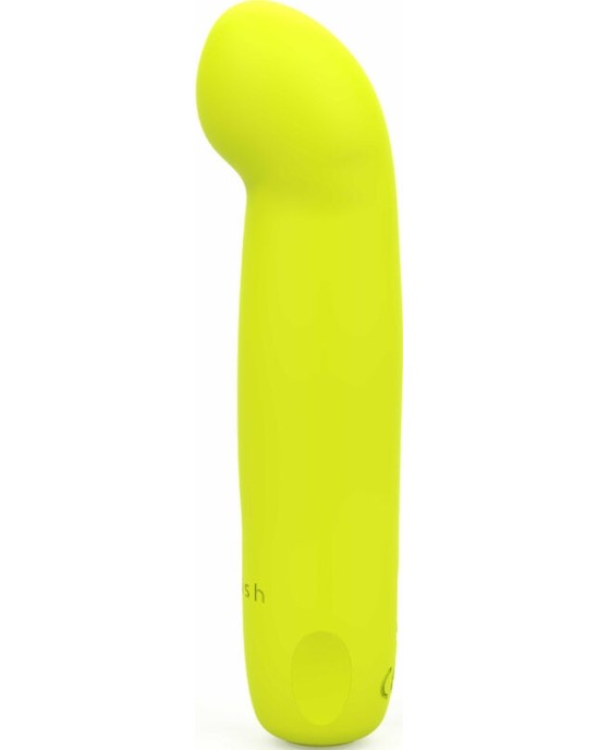 B Swish BCUTE CURVE INFINITE CLASSIC RECHARGEABLE SILICONE VIBRATOR YELLOW