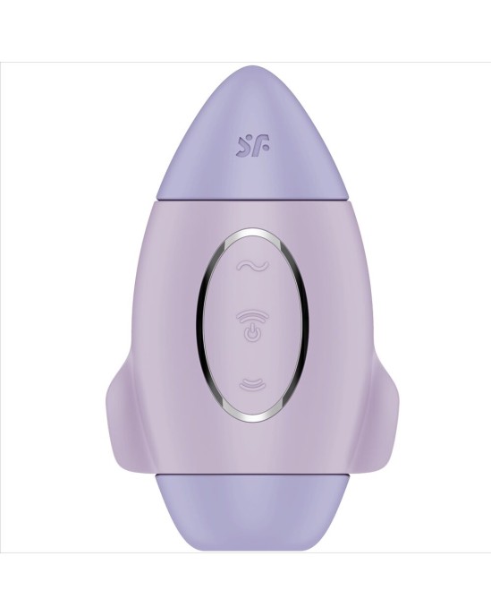 Satisfyer Vibrator SATISFYER - MISSION CONTROL LILAC SMALL DOUBLE IMPULSE VIBRATOR