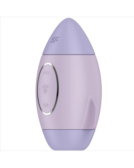 Satisfyer Vibrator SATISFYER - MISSION CONTROL LILAC SMALL DOUBLE IMPULSE VIBRATOR