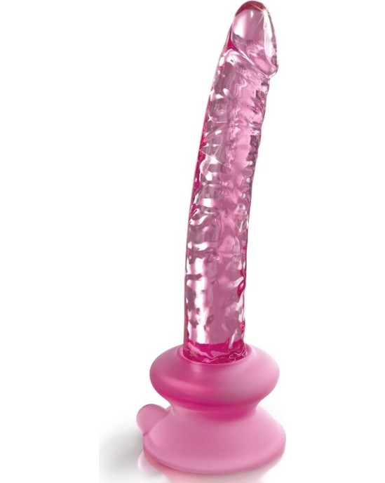 Icicles N. 86 GLASS DILDO WITH SUCTION CUP