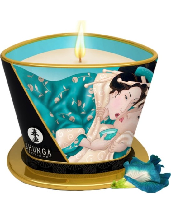 Shunga Candles SHUNGA - ISLAND BLOSSOMS MASSAGE CANDLE 170 ML