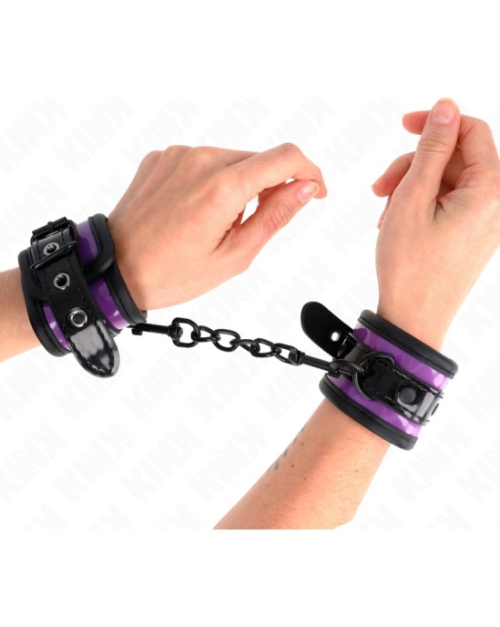 Kink Wrist Restraint KINK - NEOPRENE WRIST RESTRAINTS LIGHT PURPLE AJUSTABLE 21-28 CM X 5 CM