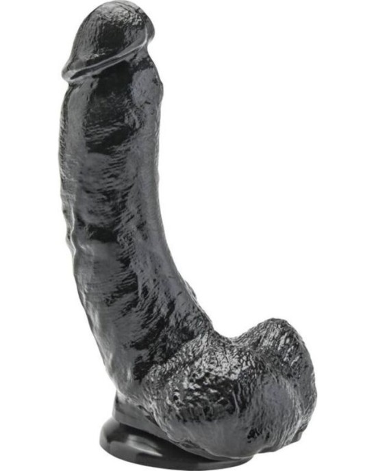 Get Real DILDO 20,5 CM WITH BALLS BLACK