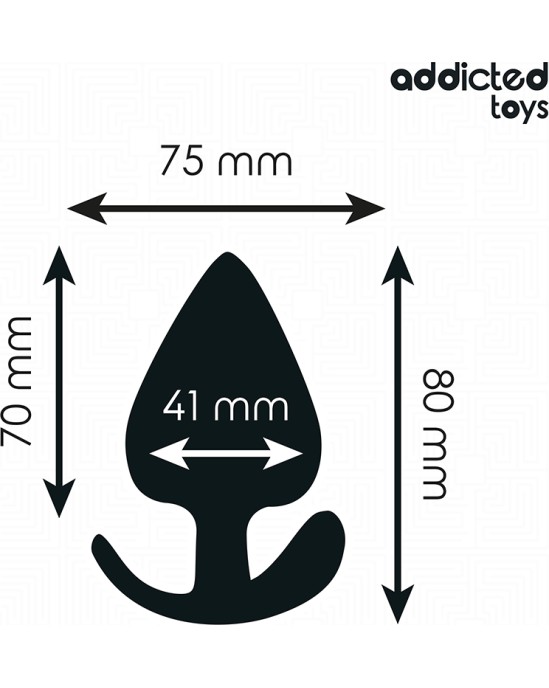 Addicted Toys ANAL PLUG SILICONE SIZE L 8 CM