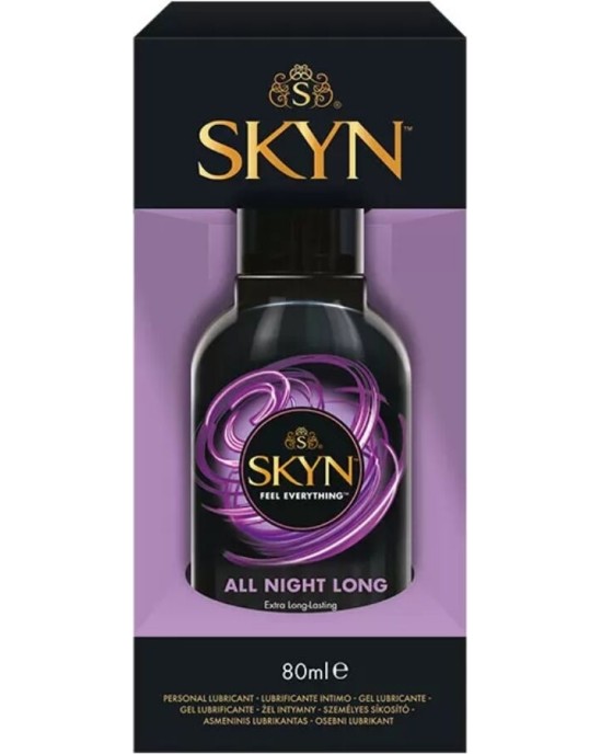 Skyn ALL NIGHT LONG SILICONE BASED LUBRICANT 80 ML