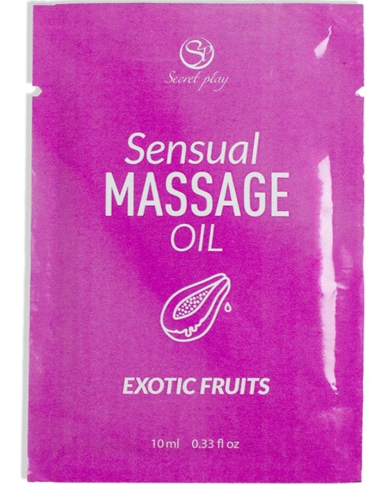 Secretplay Cosmetic SECRETPLAY - SINGLE-DOSE EXOTIC FRUITS MASSAGE OIL 10 ML