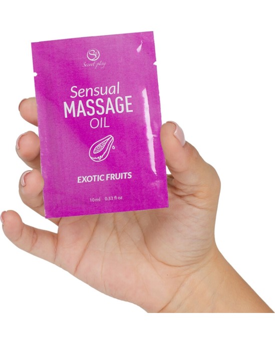 Secretplay Cosmetic SECRETPLAY - SINGLE-DOSE EXOTIC FRUITS MASSAGE OIL 10 ML