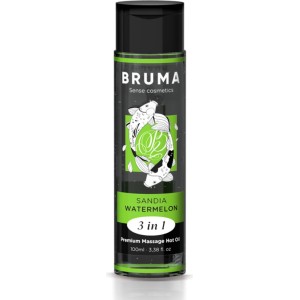 Bruma PREMIUM MASSAGE HOT OIL WATERMELON 3 IN 1 - 100 ML