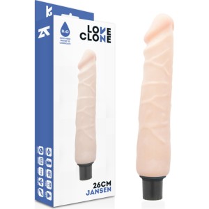 Loveclone JANSEN SELF LUBRICATION VIBRATOR 26 CM -O- 4.2 CM