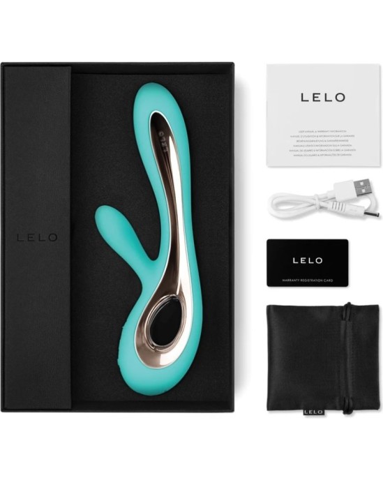 Lelo SORAYA 2 RABBIT AQUA GREEN VIBRATOR