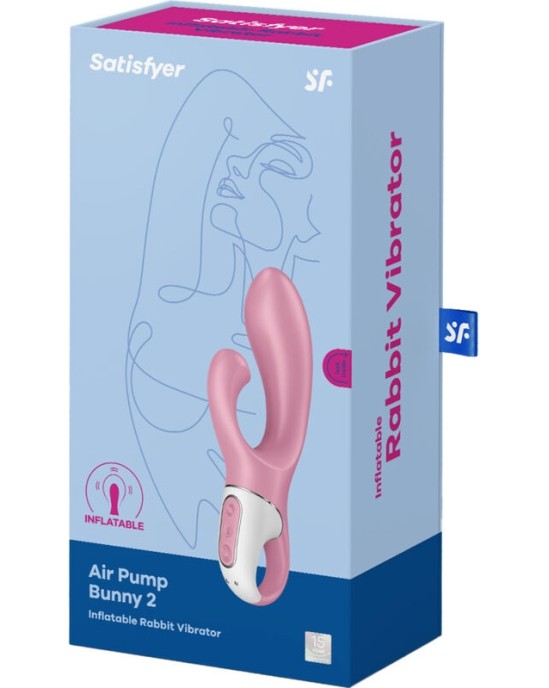 Satisfyer Vibrator SATISFYER - AIR PUMP BUNNY 2 PINK