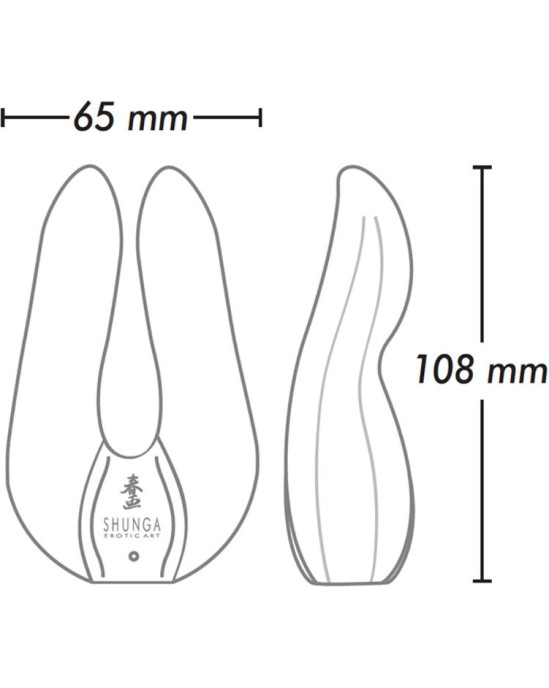 Shunga Toys SHUNGA - AIKO INTIMATE MASSAGER FUCHSIA