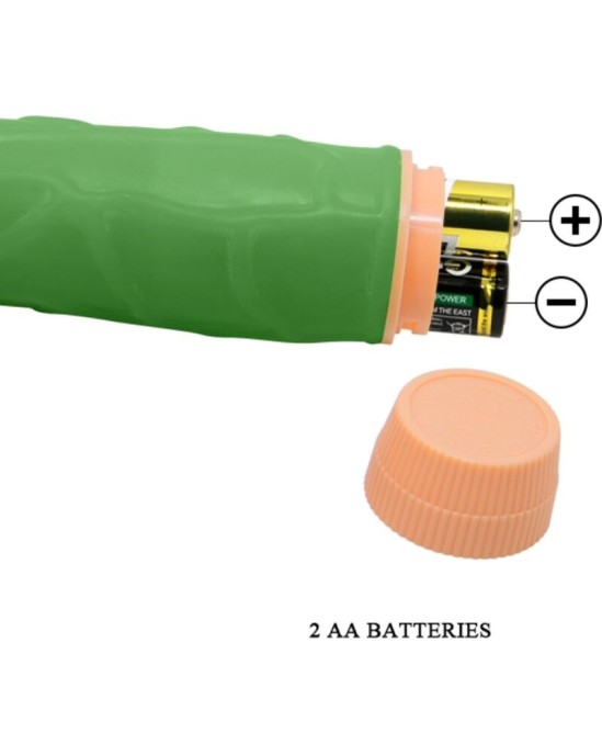 Baile BILL REALISTIC VIBRATOR 22.5 CM GREEN