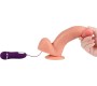 Shequ ADAM VIBRATOR DILDO WITH REMOTE CONTROL 21 CM
