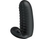 Prettylove Finger Sleeve with vibration Abbott Black