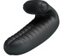 Prettylove Finger Sleeve with vibration Abbott Black