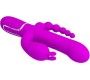Prettylove Cammy 4 in 1 Vibe with Rotating Balls and Anal Chain
