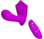 Prettylove Willie Stimulator with Remote Control Pink