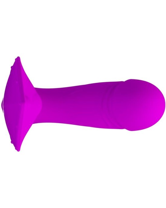 Prettylove Willie Stimulator with Remote Control Pink