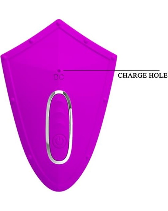 Prettylove Willie Stimulator with Remote Control Pink