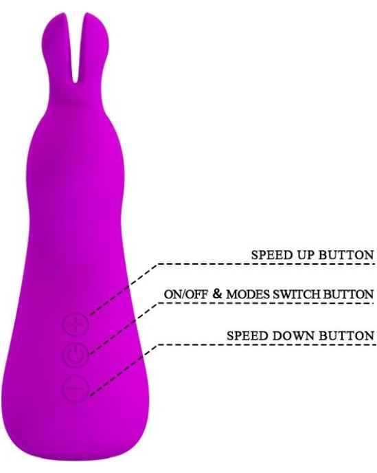 Prettylove Nakki Massager Silicone USB