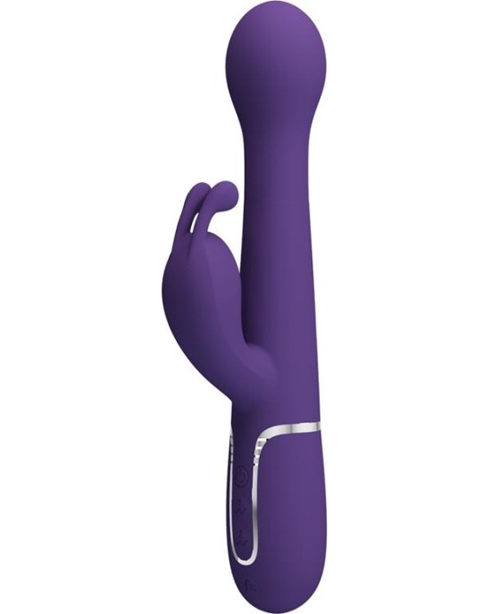 Prettylove Vibrator wt Rotation and Thrusting Twinkled
