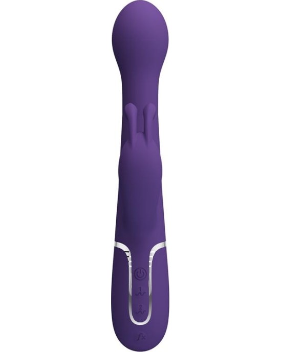 Prettylove Vibrator wt Rotation and Thrusting Twinkled