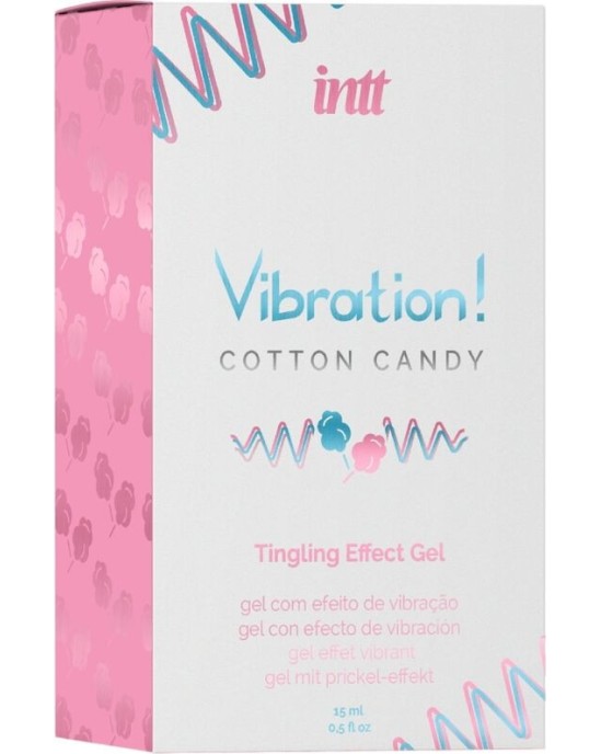 Intt Liquid Vibrator Cotton Candy 15 ml