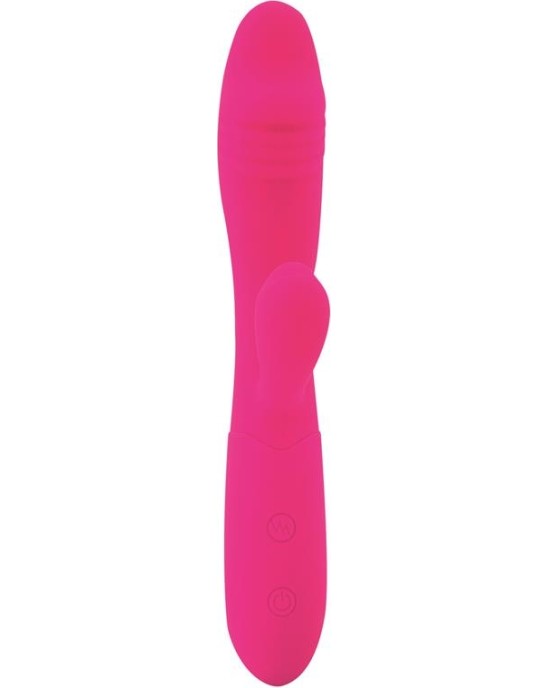 Goodies Candy G-Spot Rabbit Vibe USB Silicone Fucshia